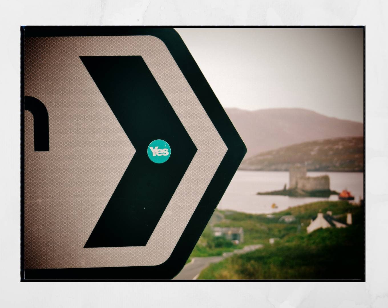 Isle of Barra Scotland Independence Art Print