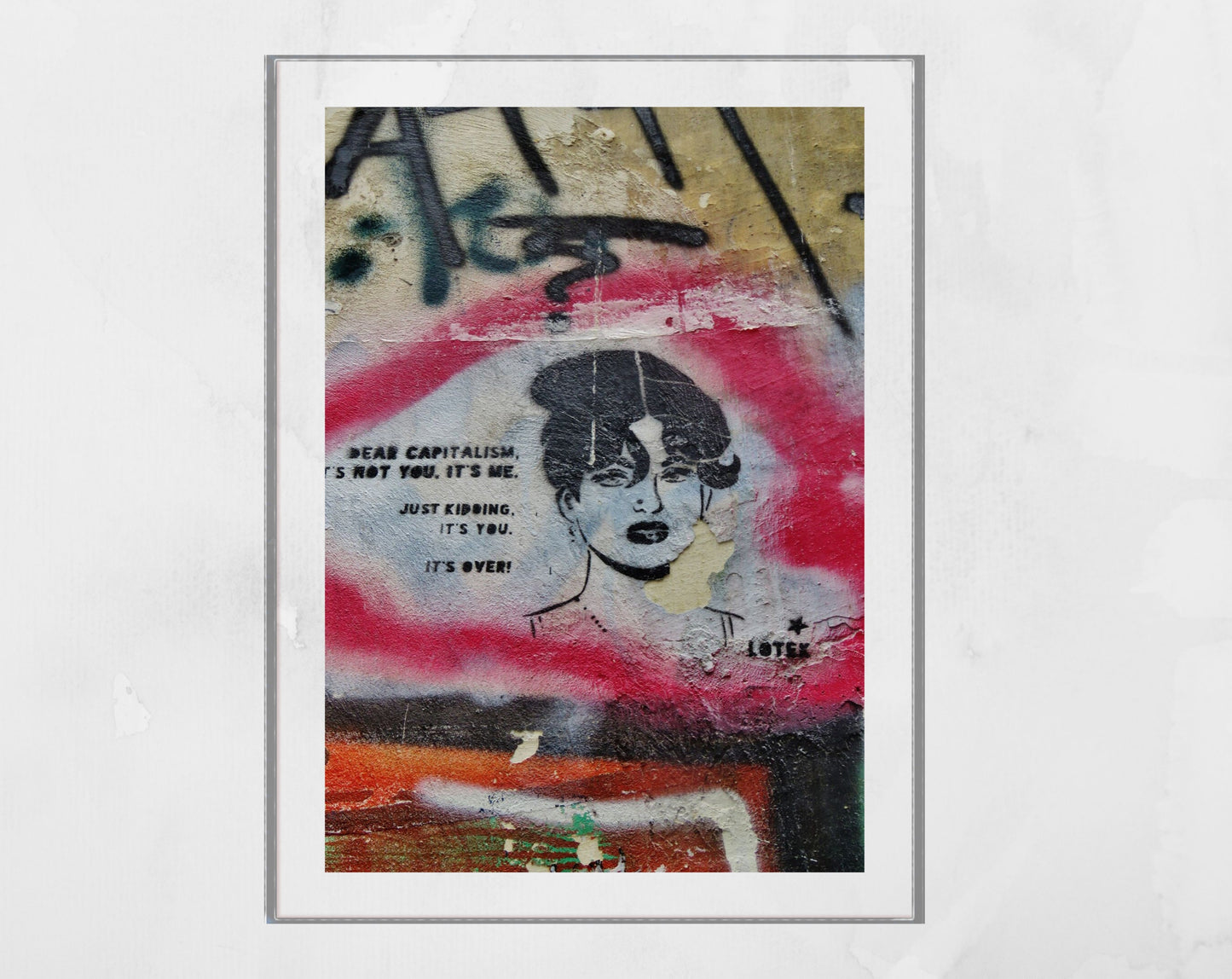 Socialist Anarchist Anti Capitalist Art Poster