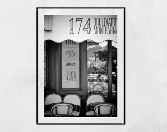 Paris Cafe Photography Print