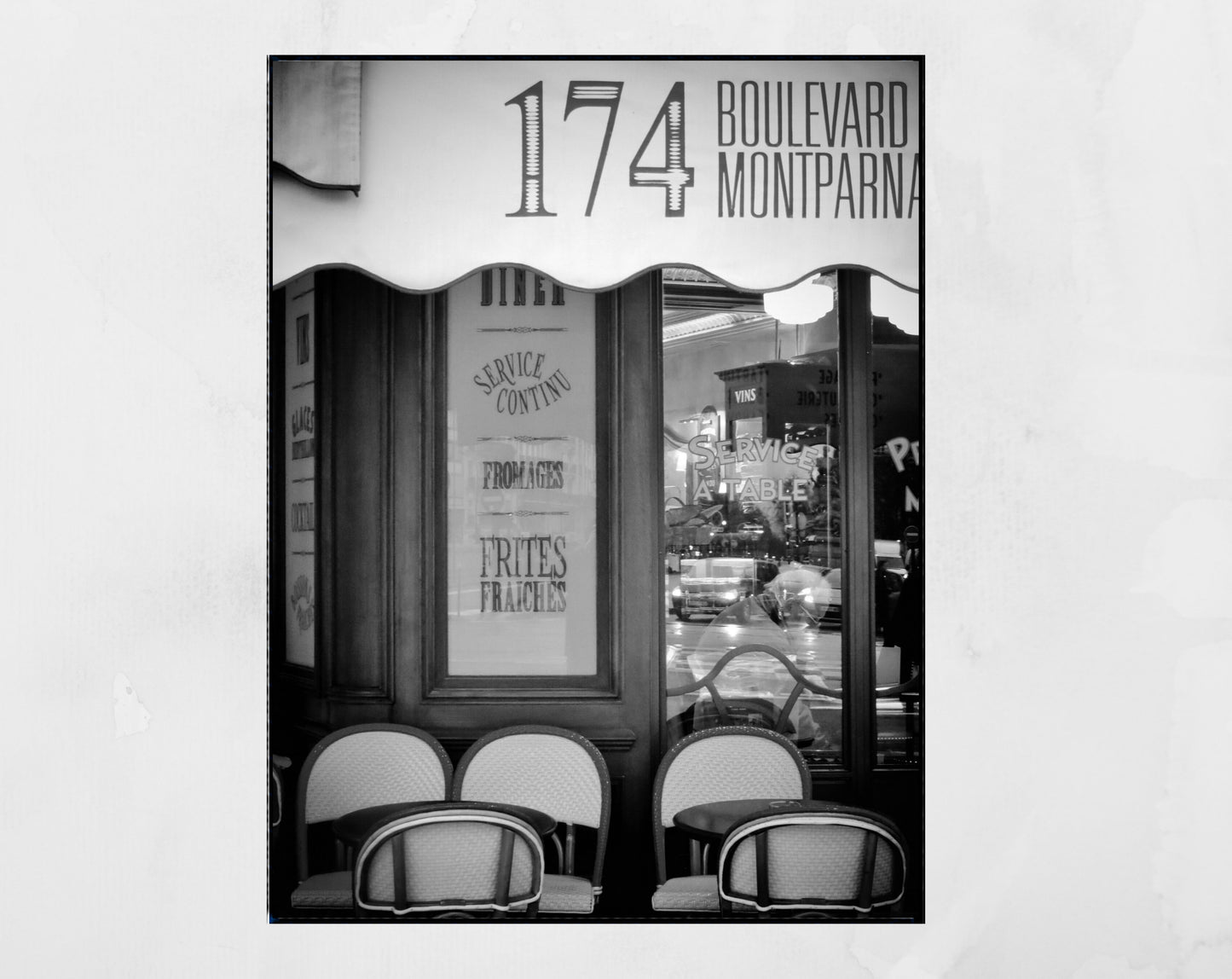 Paris Cafe Photography Print