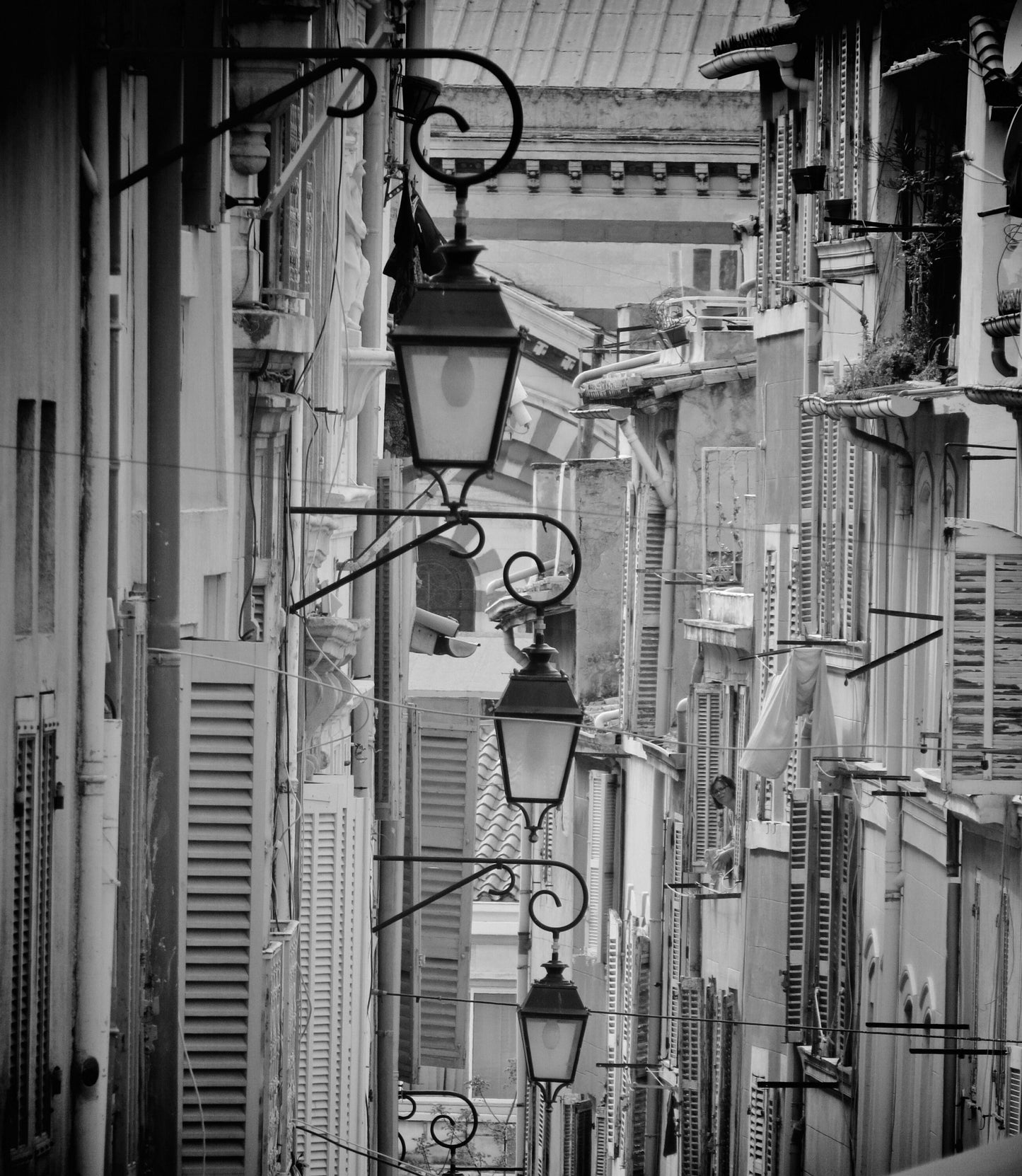 Le Panier Marseille Photography Poster