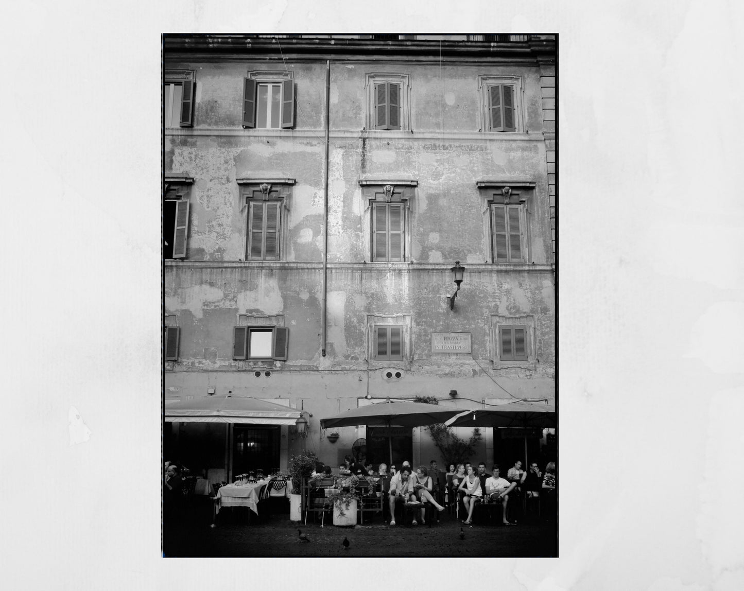 Trastevere Rome Photography Print Italy Wall Art
