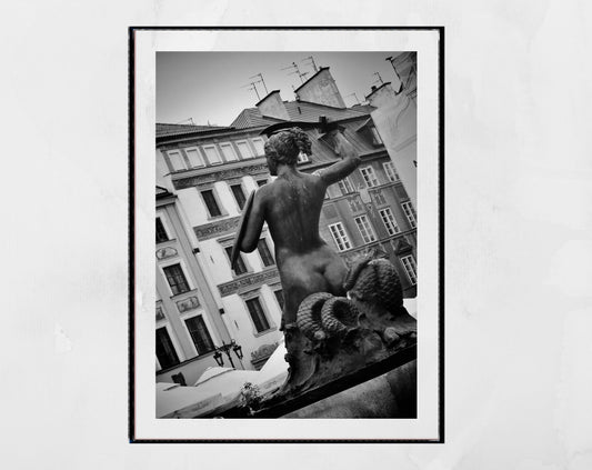 Warsaw Mermaid Photography Poster