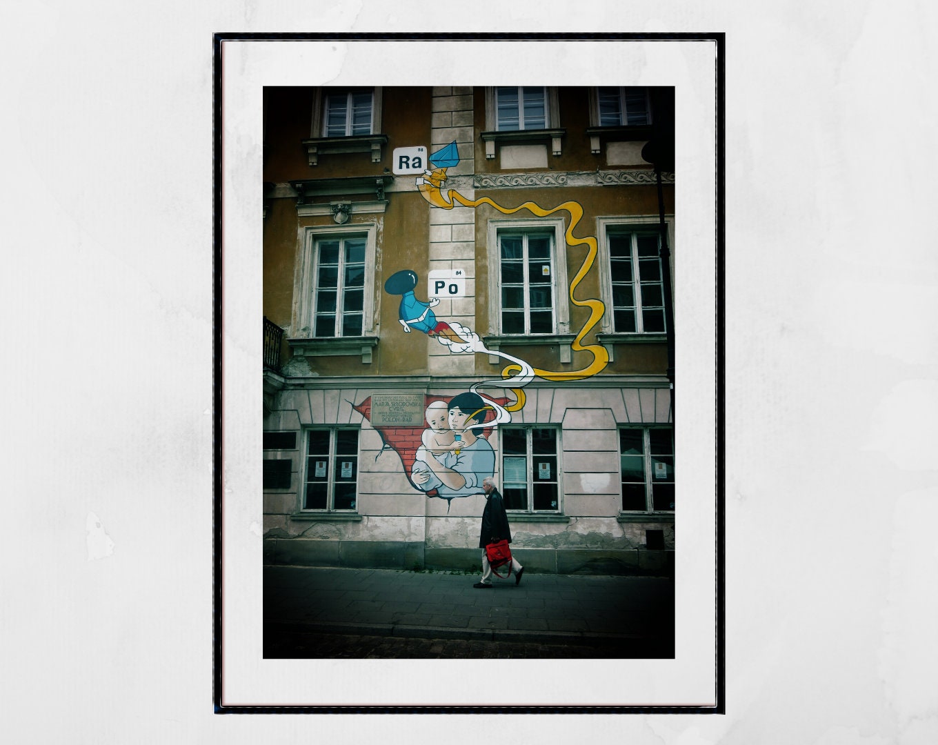 Warsaw Urban Street Art Photography Print