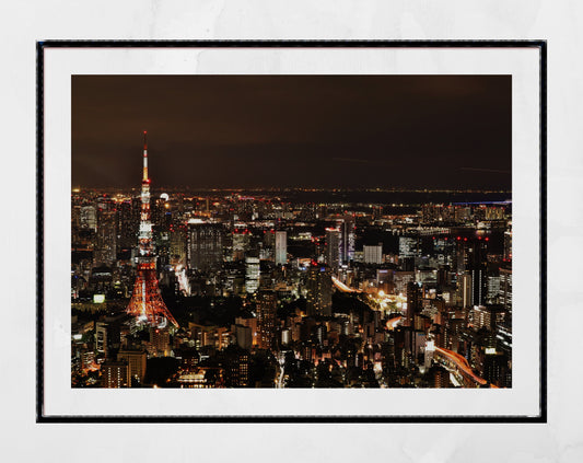 Tokyo Skyline Photography Print