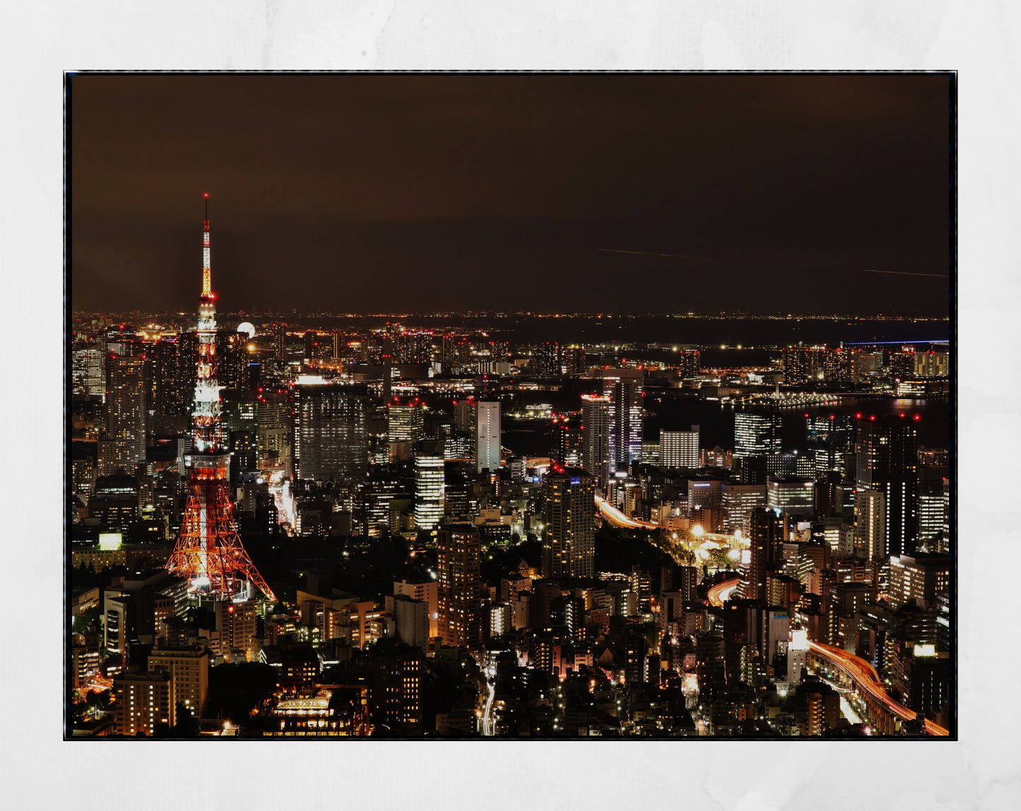 Tokyo Skyline Photography Print