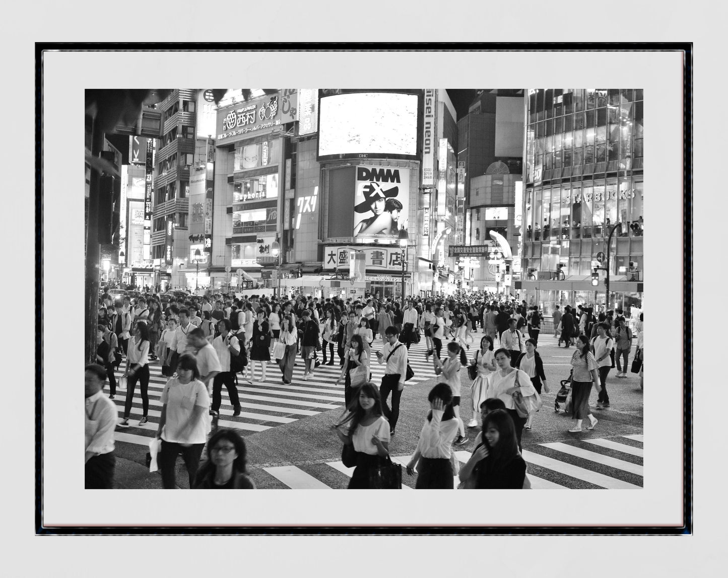 Shibuya Crossing Poster Tokyo Print