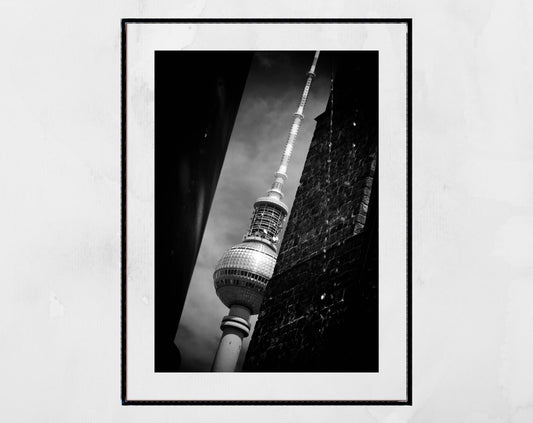 Berlin TV Tower Photography Poster