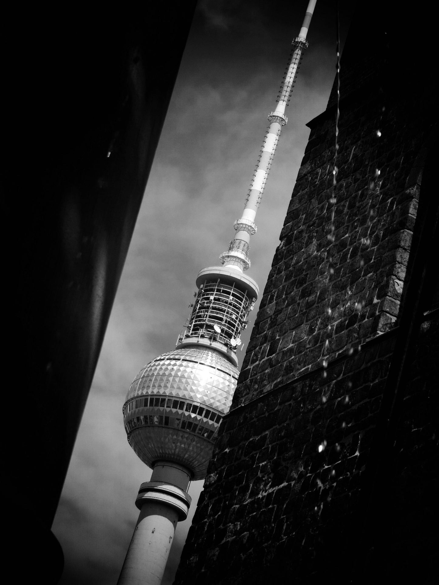 Berlin TV Tower Photography Poster