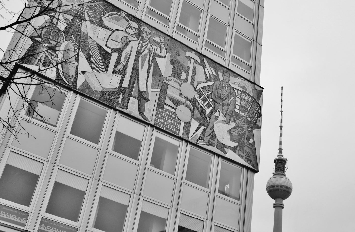 Berlin Photography Print East Germany DDR Poster