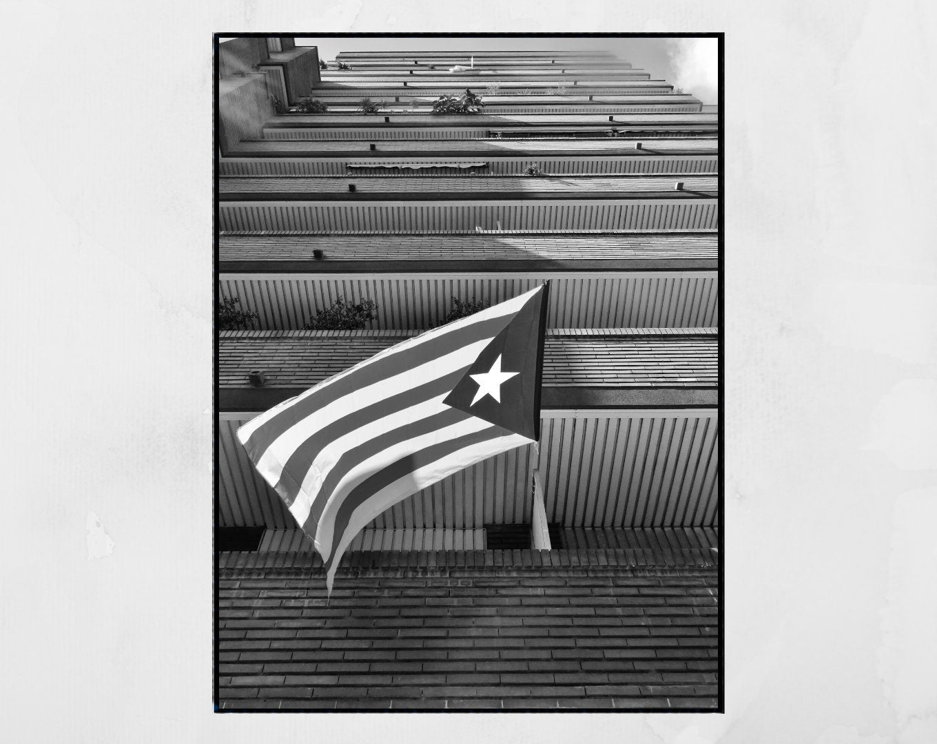 Catalan Barcelona Black And White Photography Print