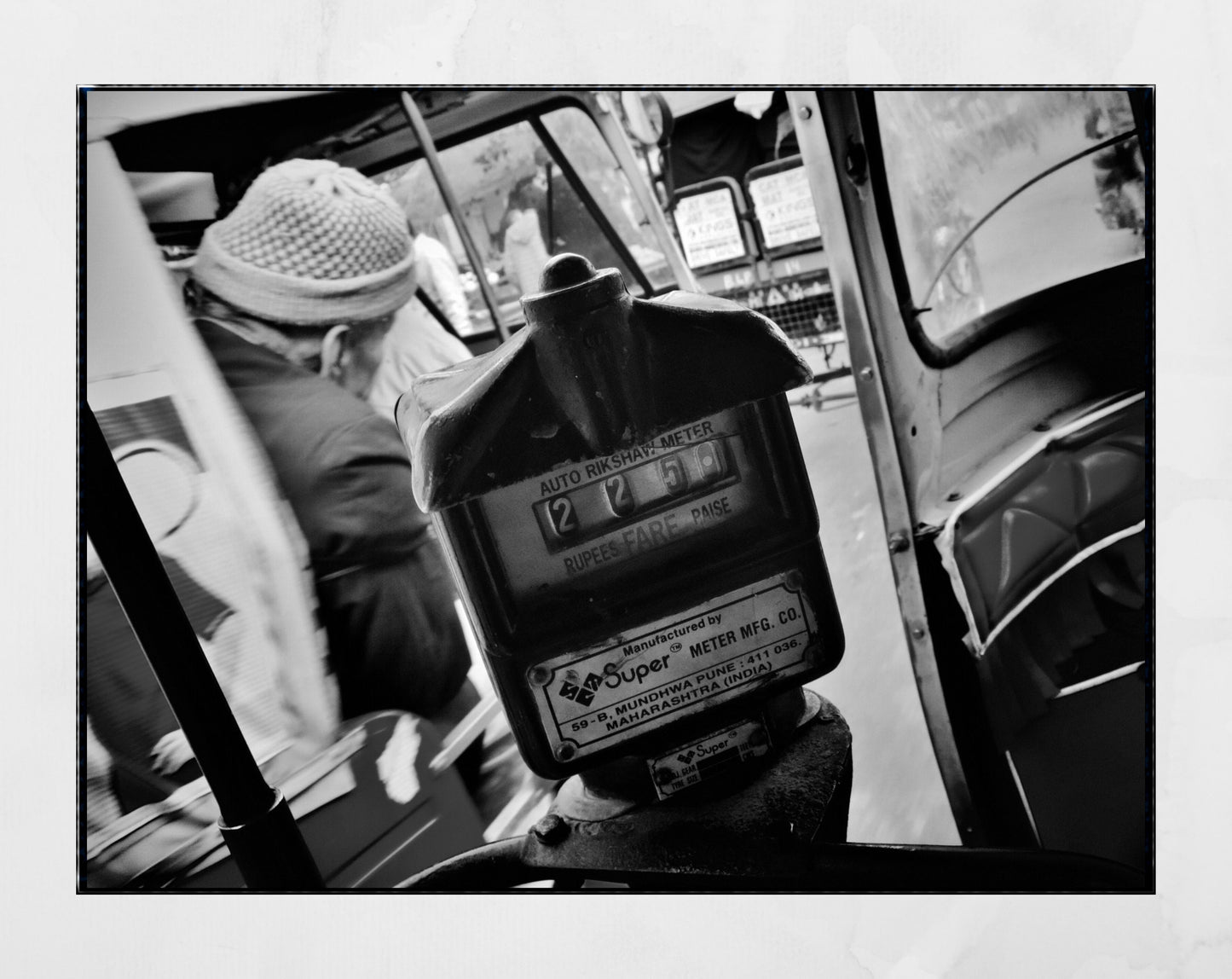 Tuk Tuk Print India Photography