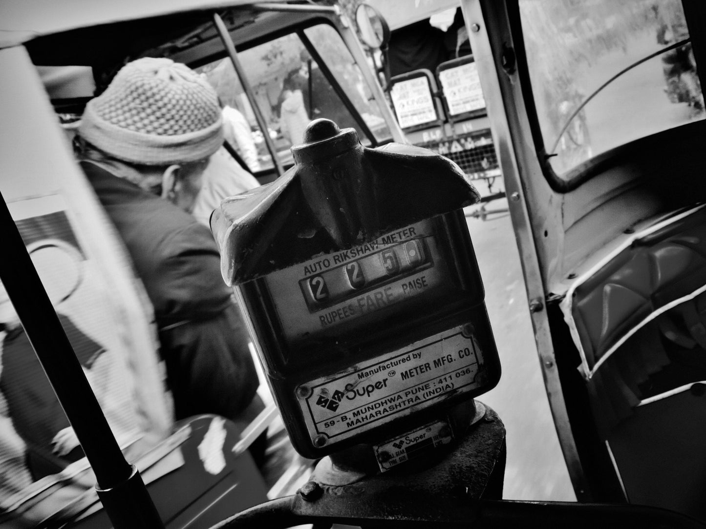 Tuk Tuk Print India Photography