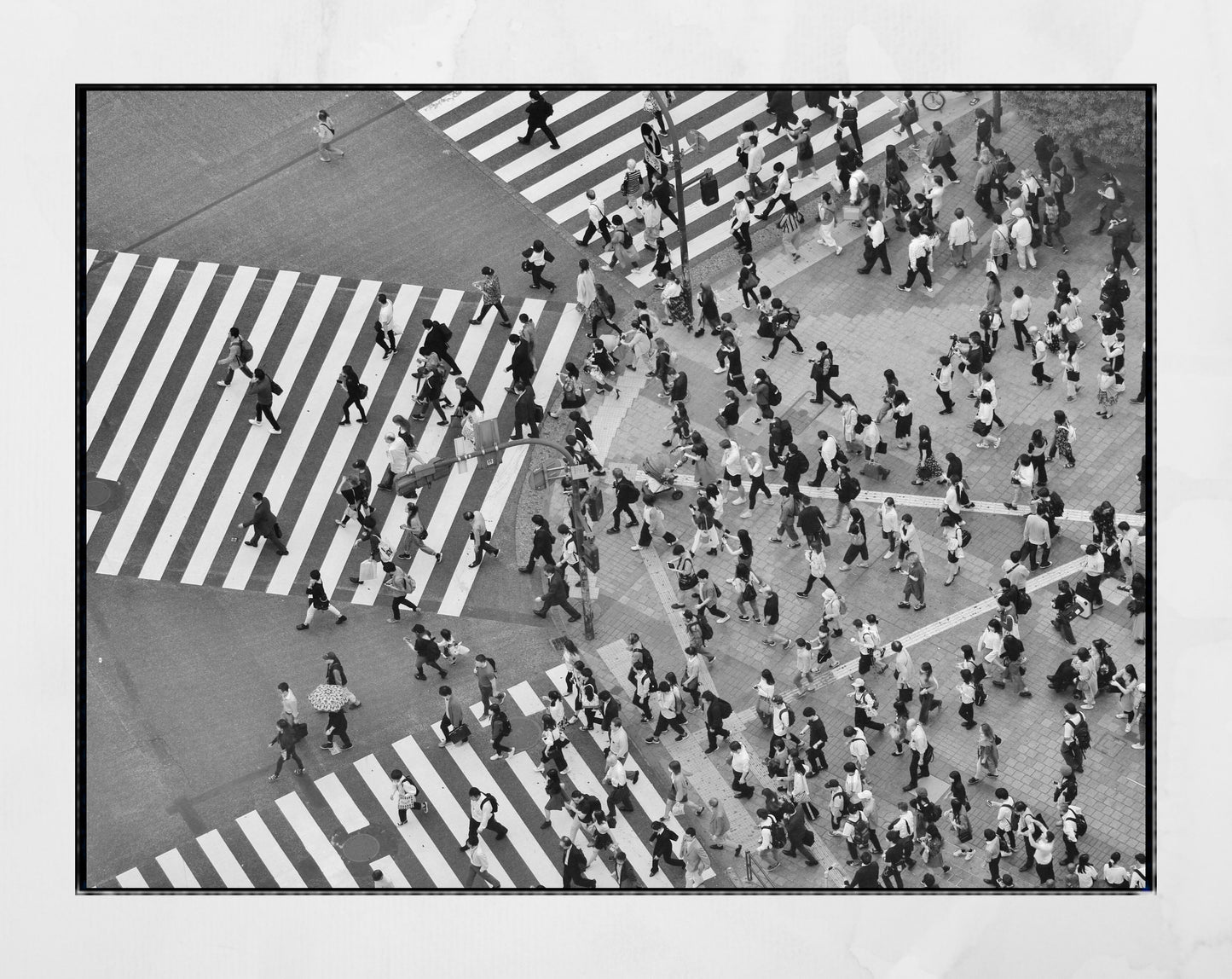 Shibuya Crossing Print Tokyo Poster
