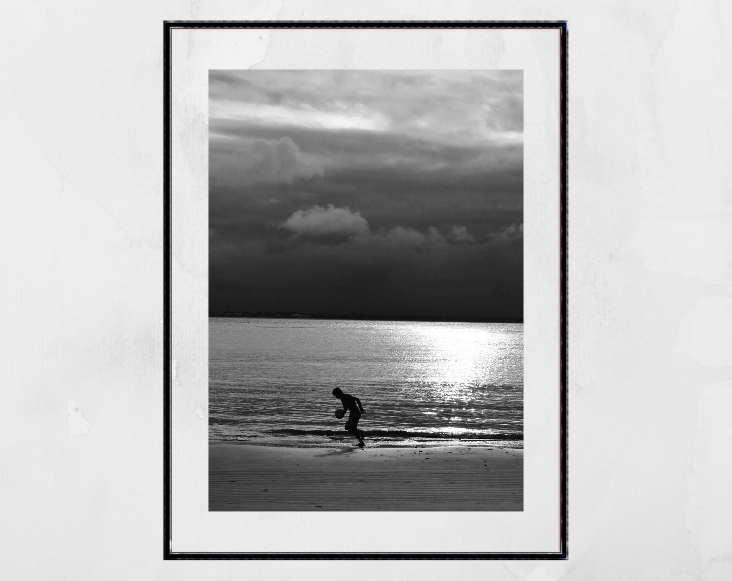 Football Wall Art Ilha Do Mel Brazil Beach Photography