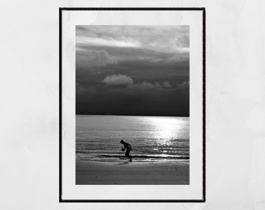 Football Wall Art Ilha Do Mel Brazil Beach Photography