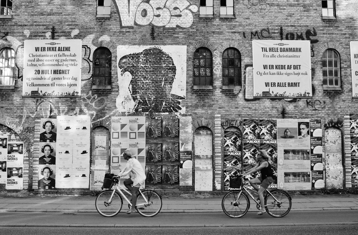 Copenhagen Cycling Street Photography Print