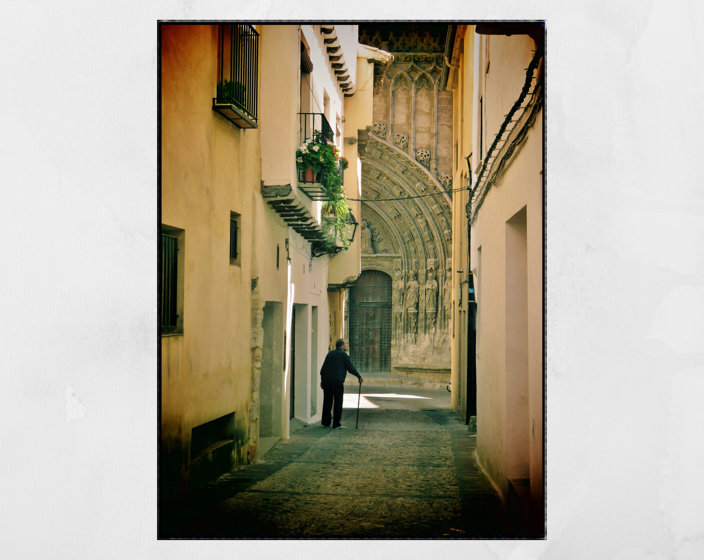 Requena Spain Europe Village Street Photography Print