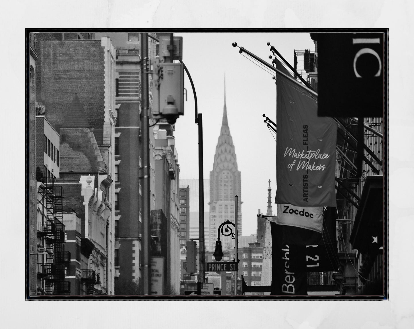 Soho New York Photography Chrysler Building Print