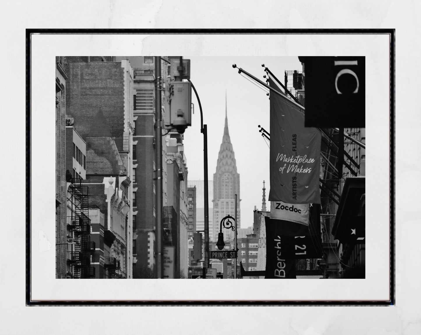 Soho New York Photography Chrysler Building Print