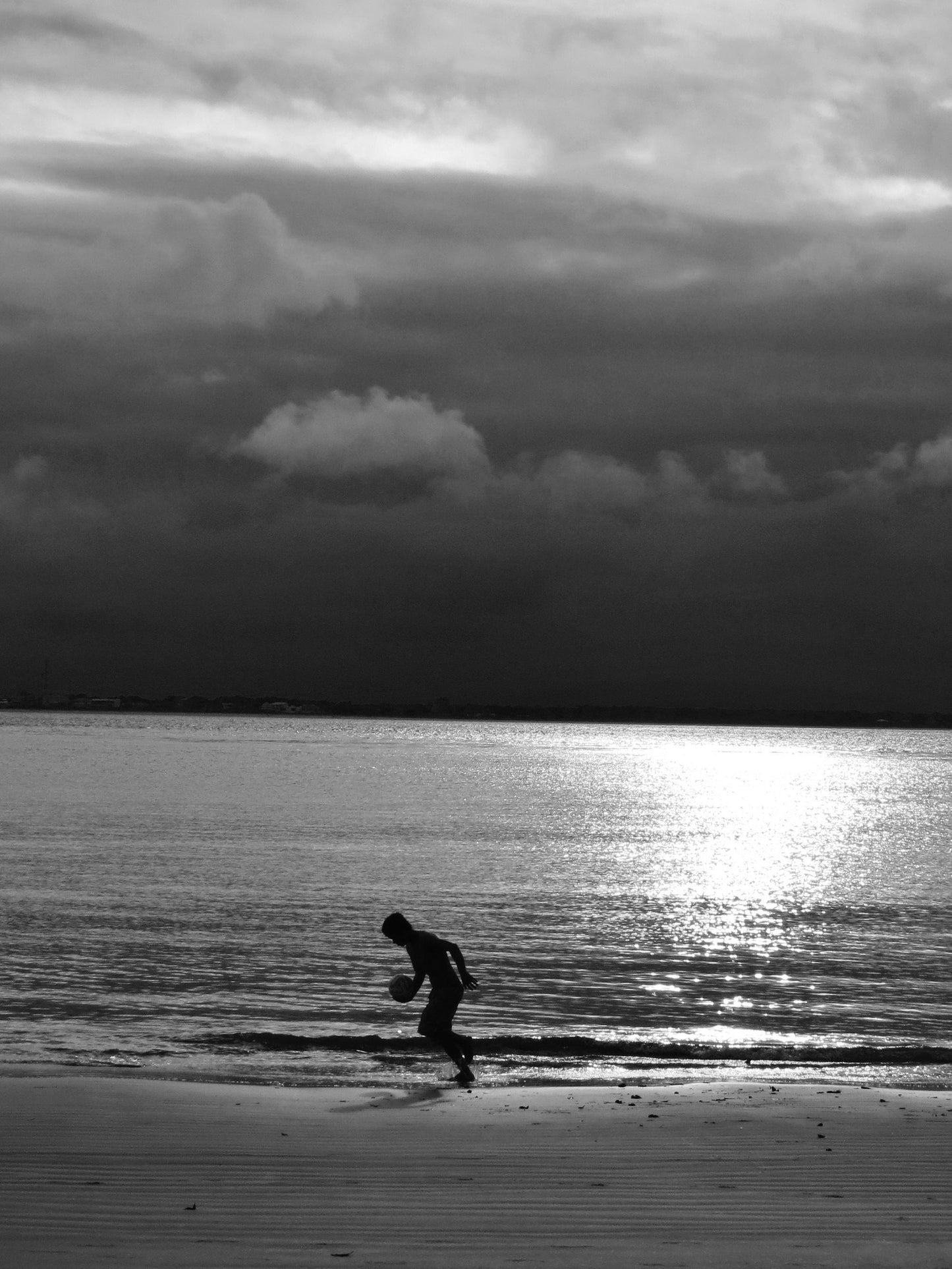 Football Wall Art Ilha Do Mel Brazil Beach Photography