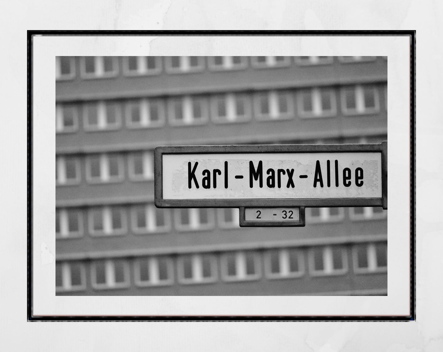 Karl Marx Allee Berlin Street Photography Print
