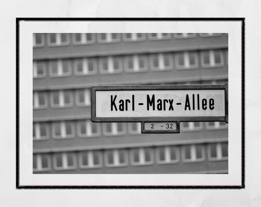 Karl Marx Allee Berlin Street Photography Print