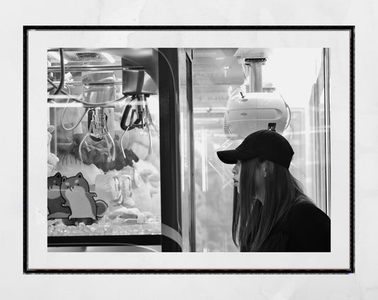 Shinjuku Tokyo Photography Print Japan Black And White Wall Art