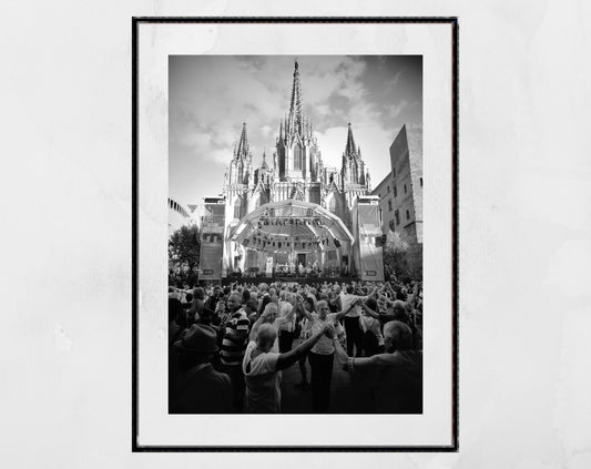 Barcelona Gothic Quarter Photography La Merce Print