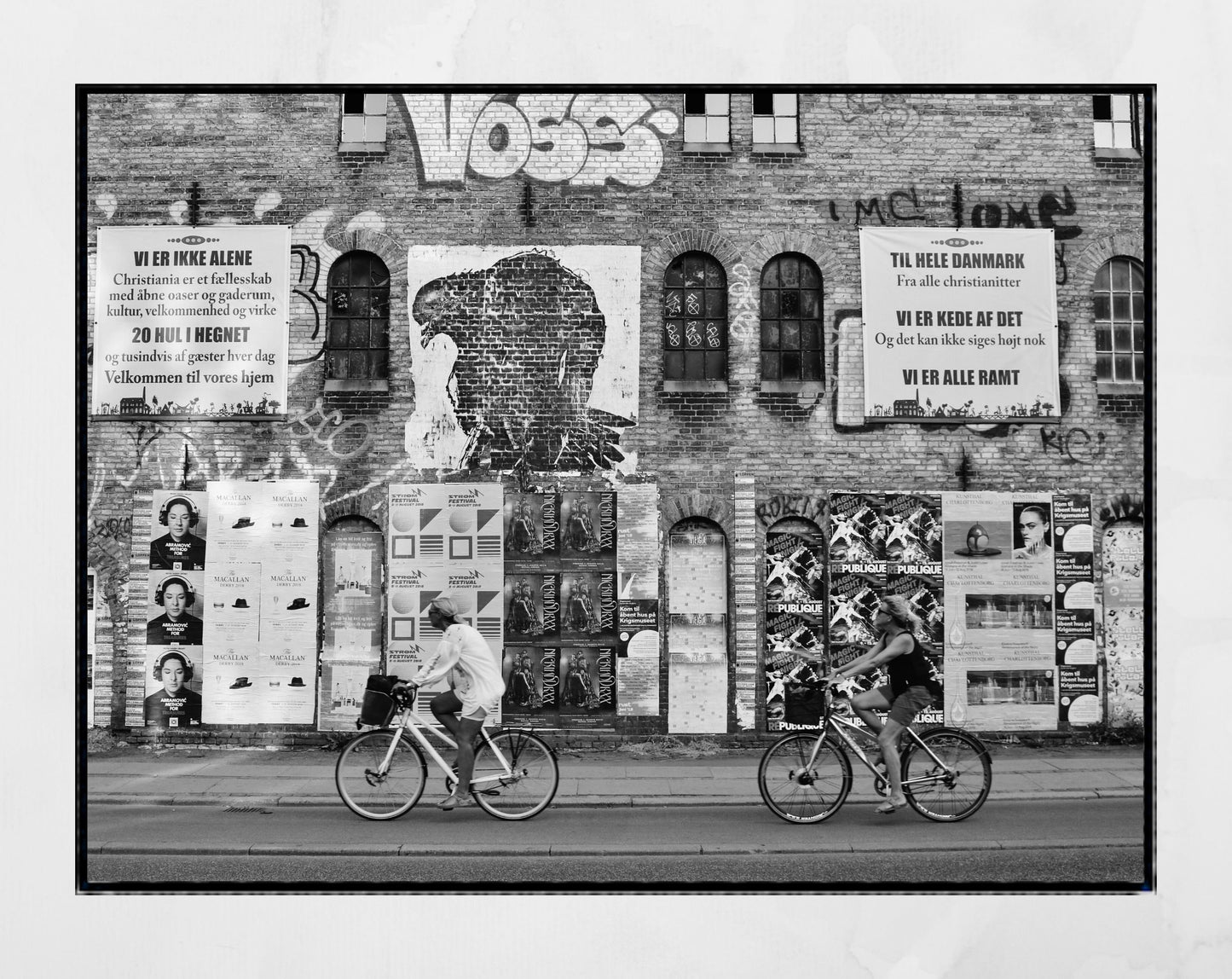 Copenhagen Cycling Street Photography Print
