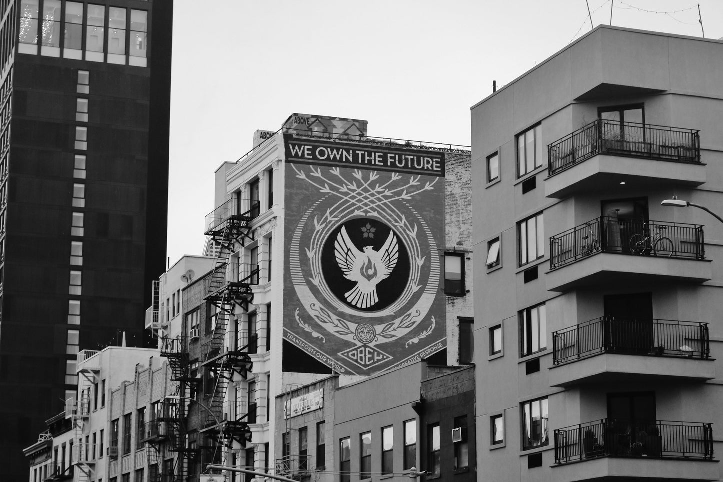 Lower East Side New York Black And White Street Photography Print