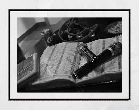 Noraebang Korea Wall Art Karaoke Print