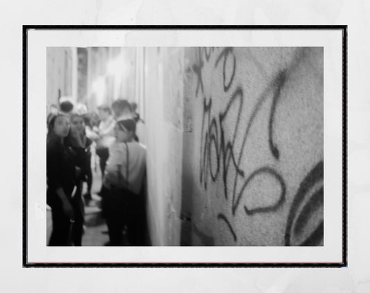 Urban Photography Tours France Black And White Print