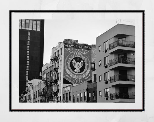 Lower East Side New York Black And White Street Photography Print