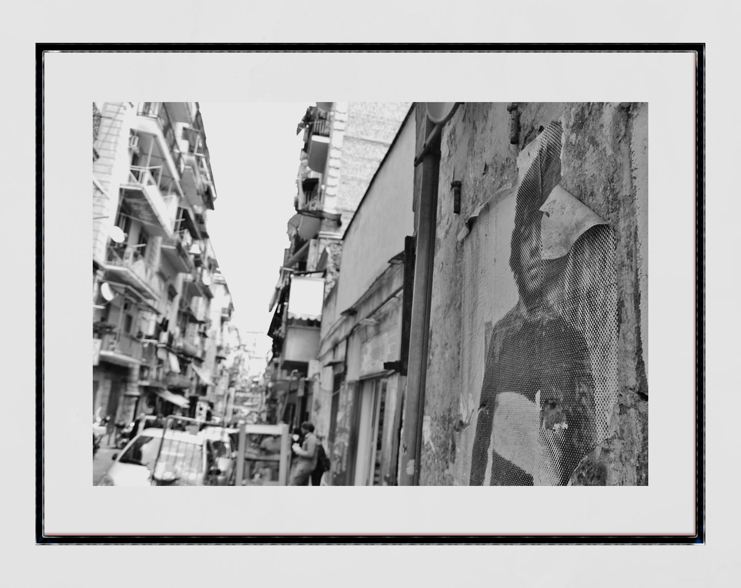 Maradona Napoli Print Naples Italy Photography Poster