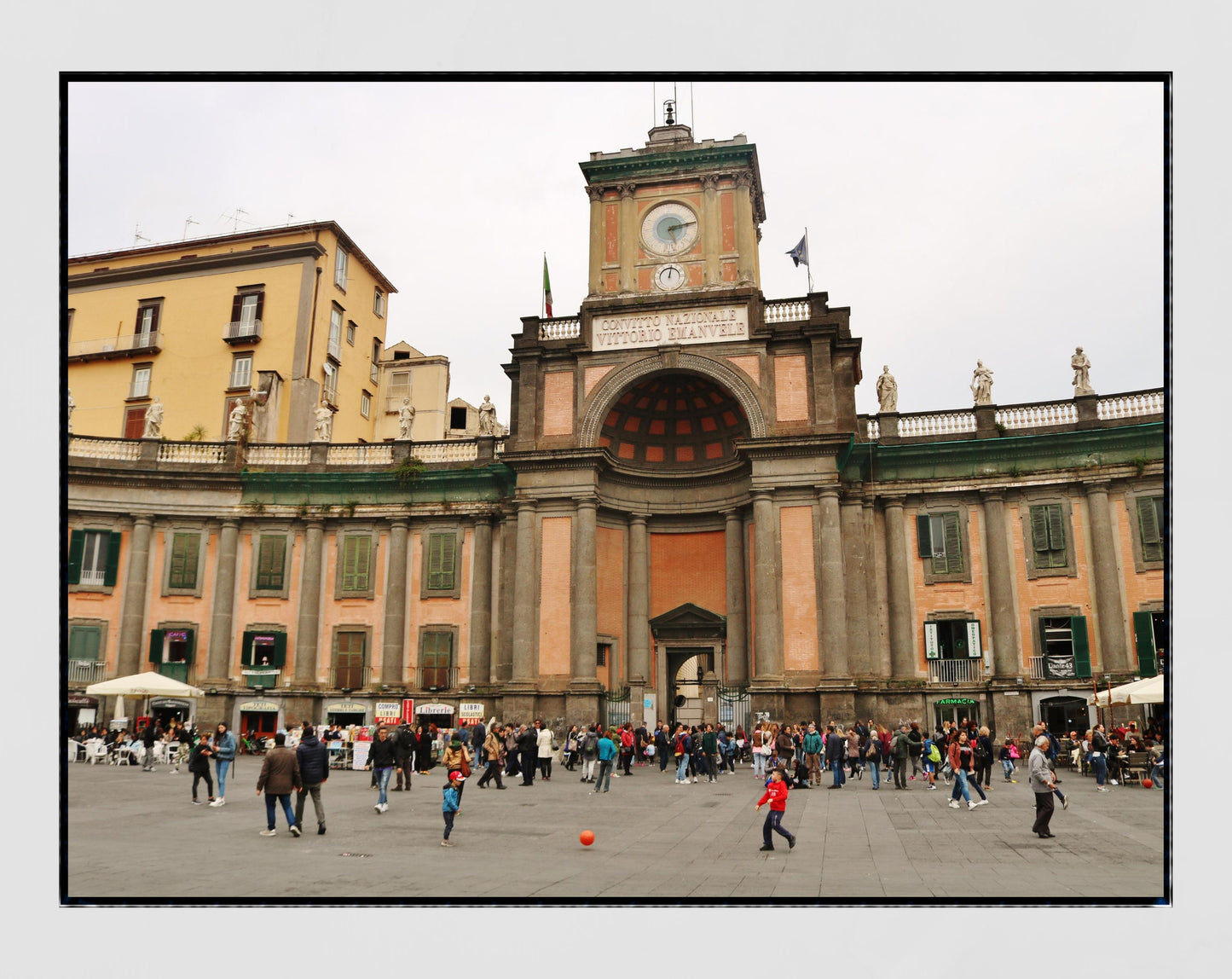Piazza Dante Naples Italy Photography Print