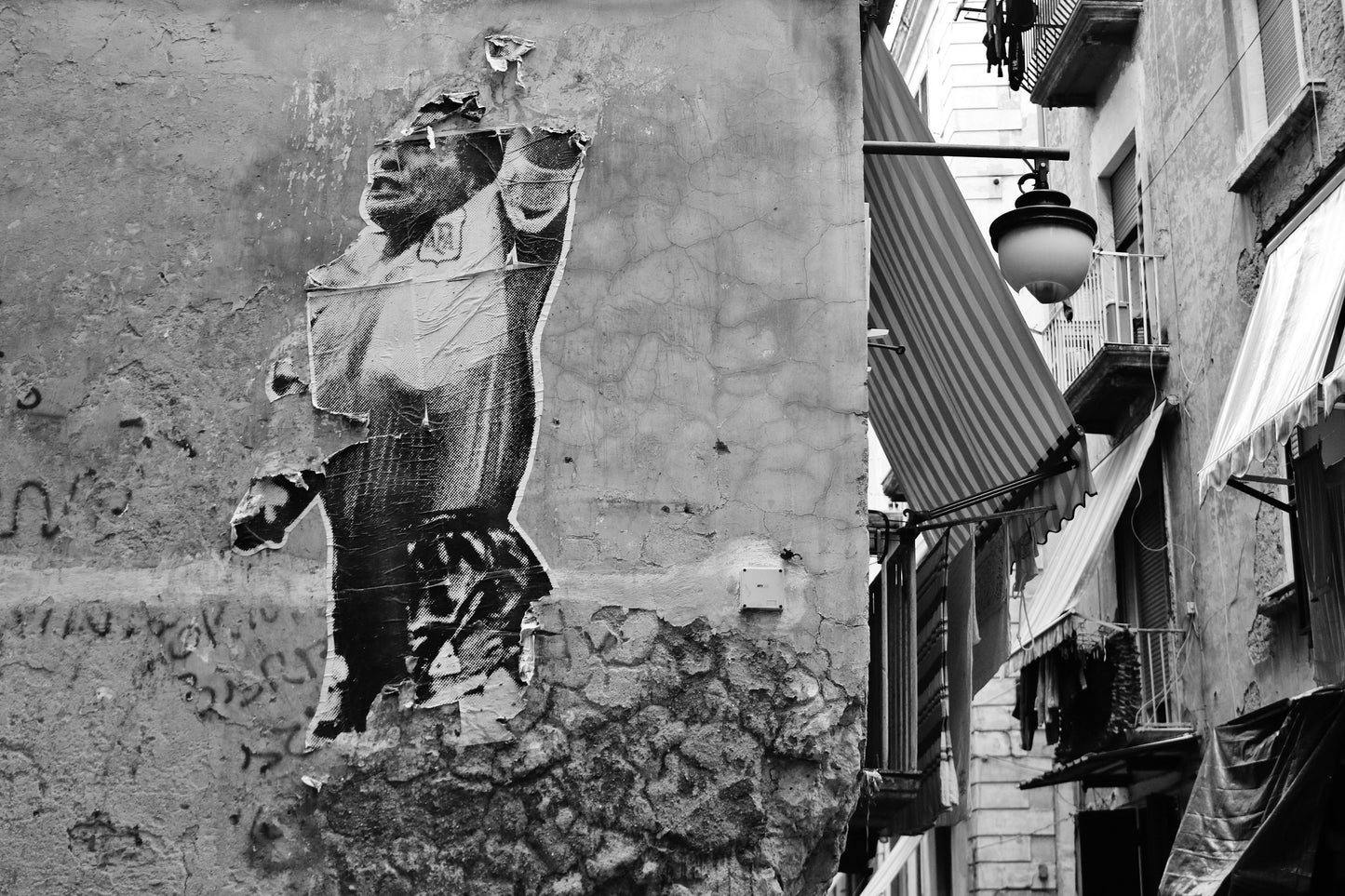 Maradona Hand Of God Poster Napoli Photography Print