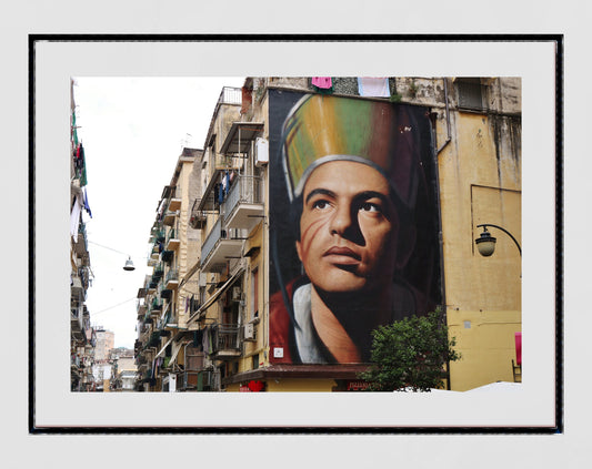 Saint Gennaro Mural Naples Italy Photography Print