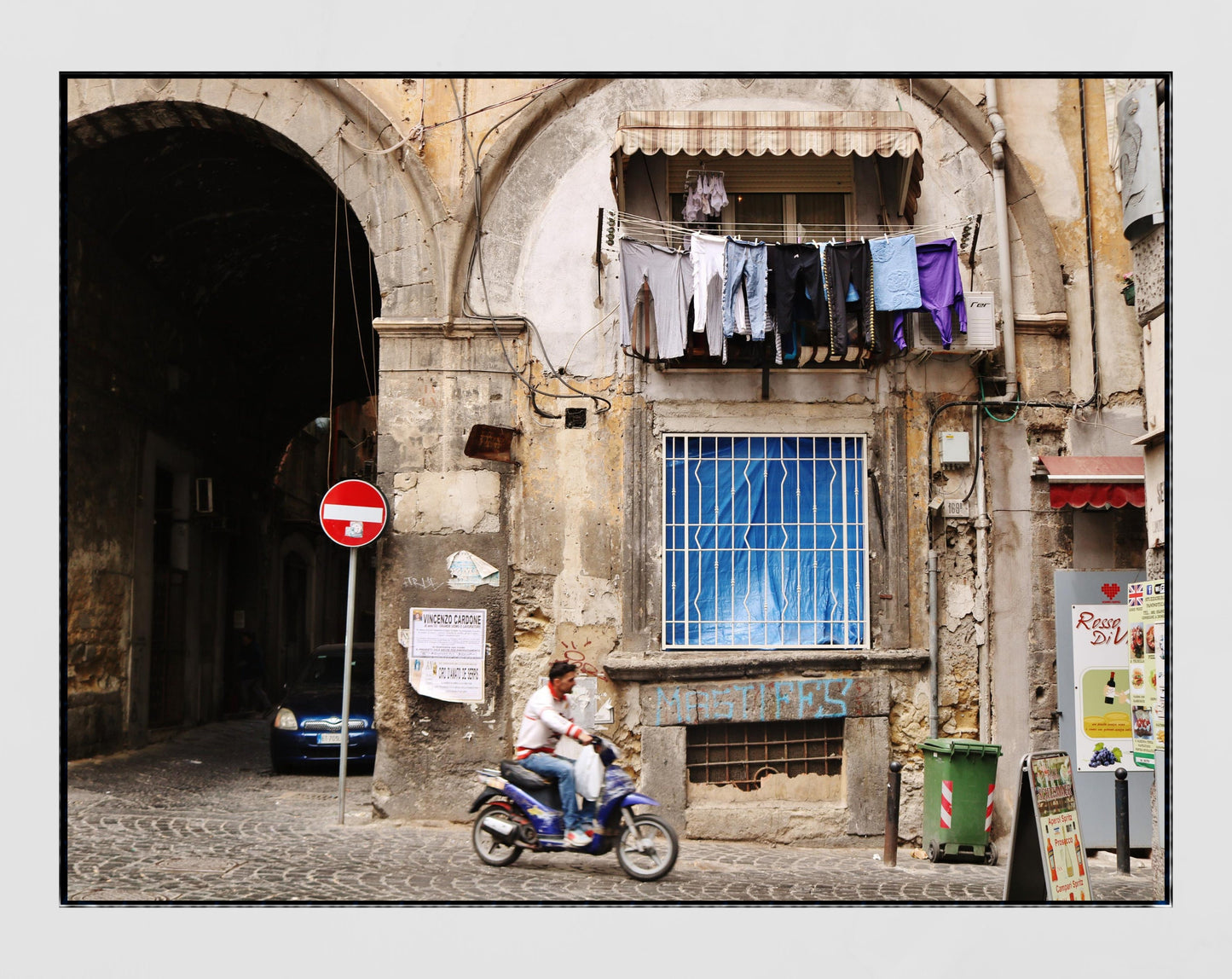 Naples Wall Art Italy Street Photography Print