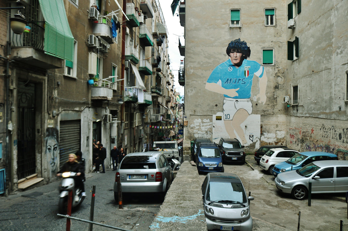 Maradona Napoli Photography Print