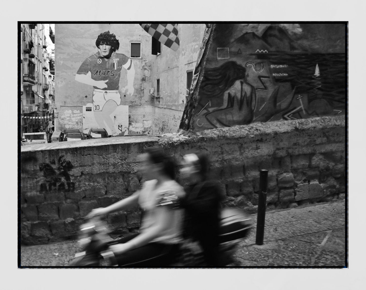 Maradona Napoli Poster Naples Print Italy Photography