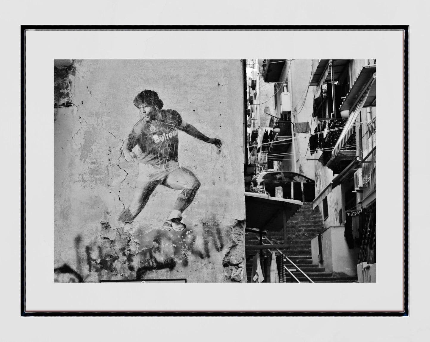 Diego Maradona Napoli Poster Naples Print
