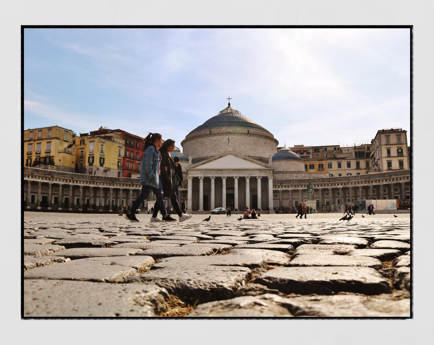 Naples Italy Piazza del Plebiscito Photography Print