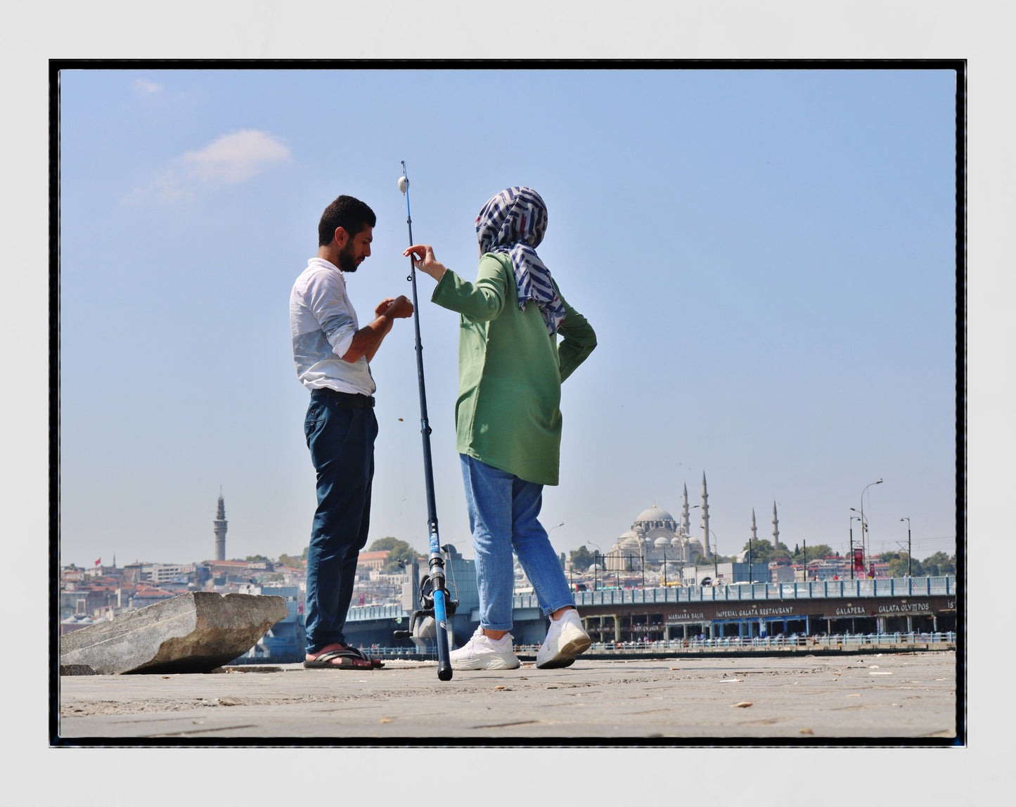 Istanbul Middle East Photography Print