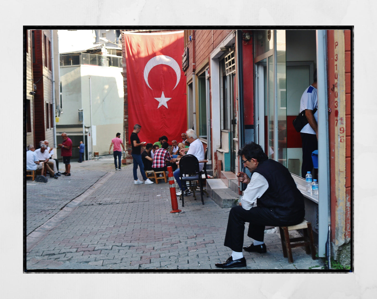 Turkey Decor Istanbul Uskudar Turkish Street Photography Print