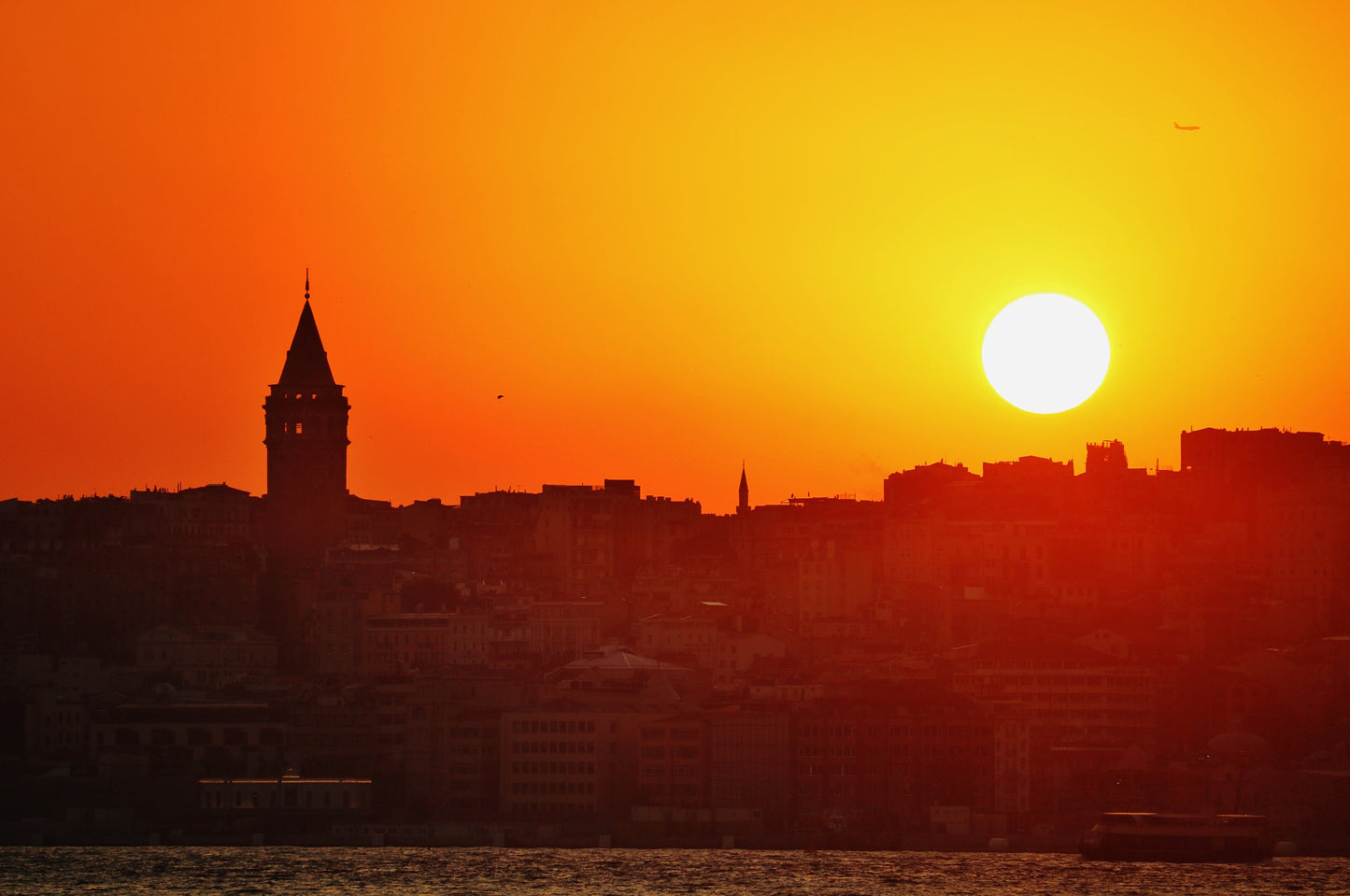 Istanbul Galata Tower Sunset Photography Print