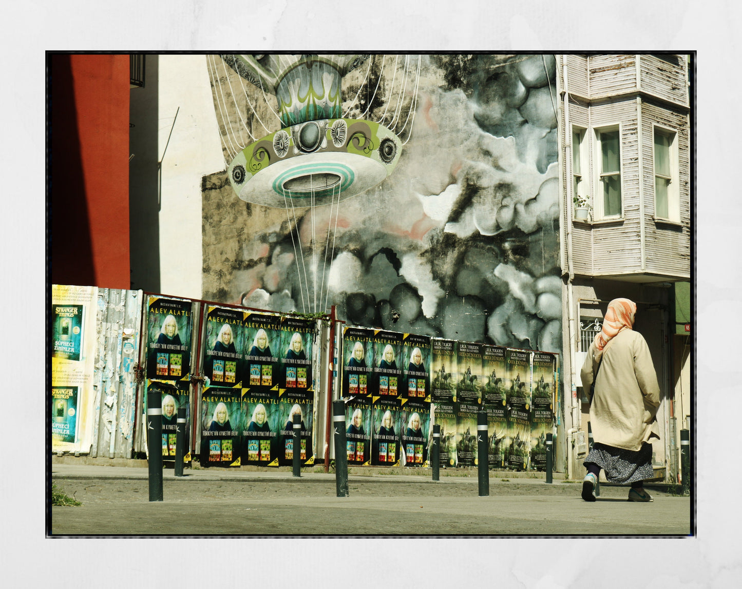 Istanbul Kadikoy Street Art Photography Print Poster