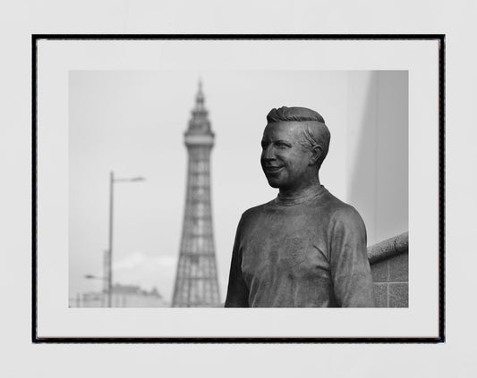 Blackpool Football Club Jimmy Armfield Black And White Poster Photography
