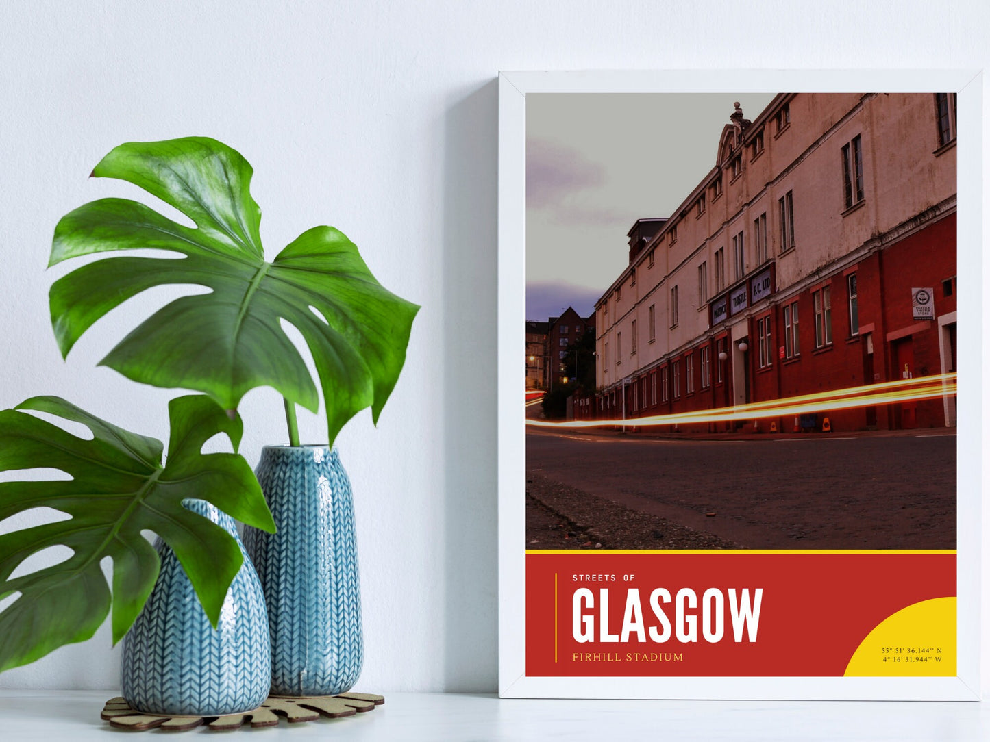 Partick Thistle Photography Poster