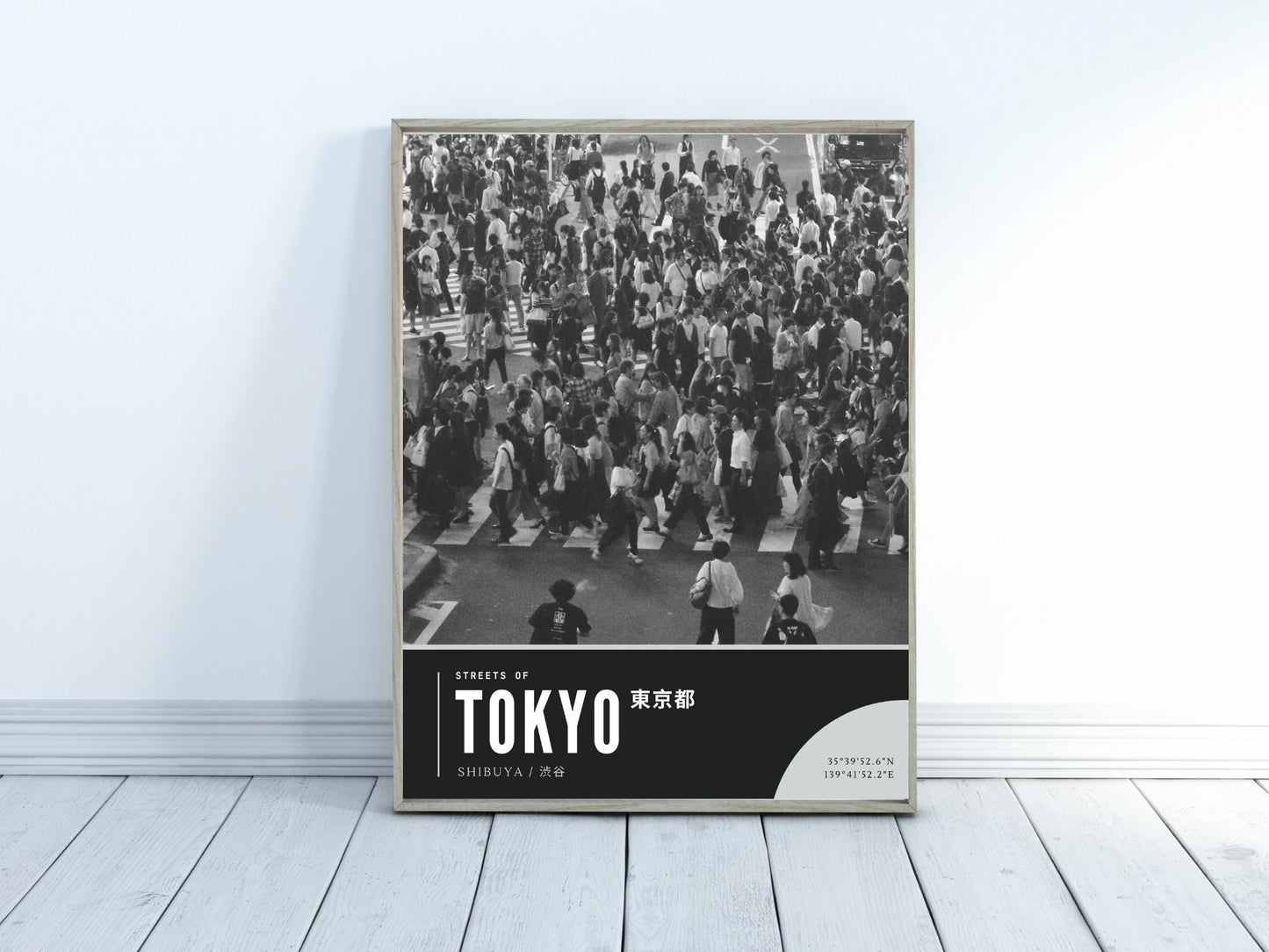 Shibuya Scramble Tokyo Original Photography Poster